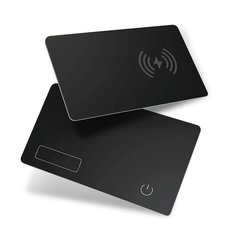 Custom printed NTAG NFC card with contactless symbol