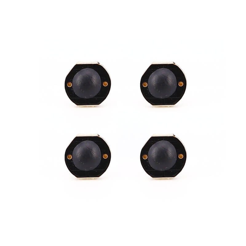 Round black anti-metal NFC tags