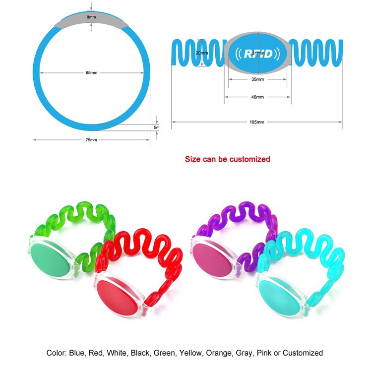 RFID Plastic Wristbands
